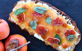 |Persimmon Ricotta Bruschetta