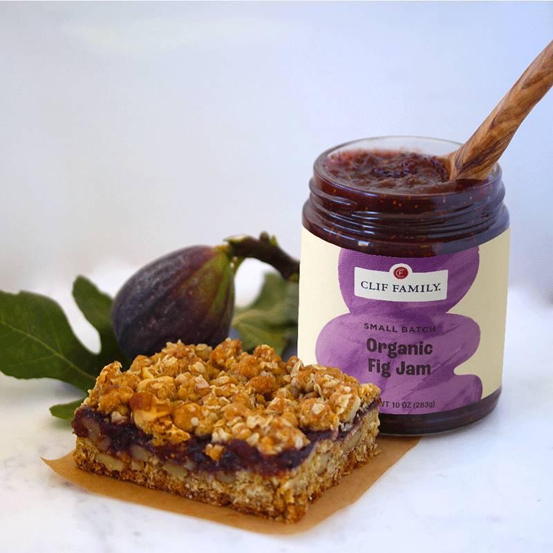 Figgy Cobbler Bars
 &ndash; Clif Family Winery