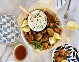 Fried Cauliflower with Solar Grown™ Hot Honey & Buttermilk Ranch