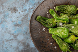 Blistered Peppers with Rose Somm Seasoning
