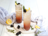 Blackberry Lemon Thyme Fizz Mocktail||Blackberry Lemon Thyme Fizz Mocktail|Blackberry Lemon Thyme Fizz Mocktail