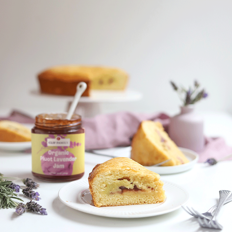 The Best Cake with Pluot Lavender Jam – Clif Family Winery