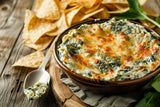Warm Spinach Artichoke dip