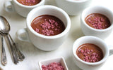 |Chocolate Budino with Jacobsen Red Wine Salt