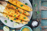 Grilled Corn with Solar Grown™ Hot Honey||