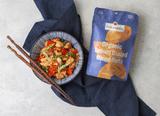 Kung Pao Chicken with Crunchy Tamari Glazed Mixed Nuts