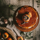 Persimmon Caramel Cake