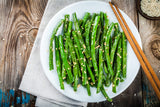 Sesame Fried Green Beans with Solar Grown™ Hot Honey