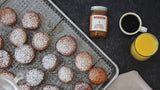 |Sour Cream Doughnut Holes in Cinnamon Honey Glaze