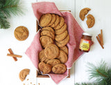Cinnamon Honey Gingersnap Cookies - Clif Family Winery