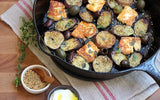Eggplant With Halloumi & Dukkah - Clif Family Winery
