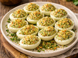 Green Deviled Eggs and Ham - Clif Family Winery