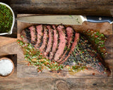 Grilled Tri-tip with Charred Leek Chimichurri - Clif Family Winery