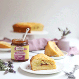 Pluot Lavender Gateau Basque