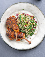 Moroccan-Spiced Lamb Chops with Pomegranate Reduction - Clif Family Winery