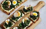 Ricotta & Winter Greens Bruschetta - Clif Family Winery