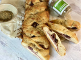 Salumi and Herbed Cheese Braid with Toasted Sesame & Pistachio Dukkah - Clif Family Winery