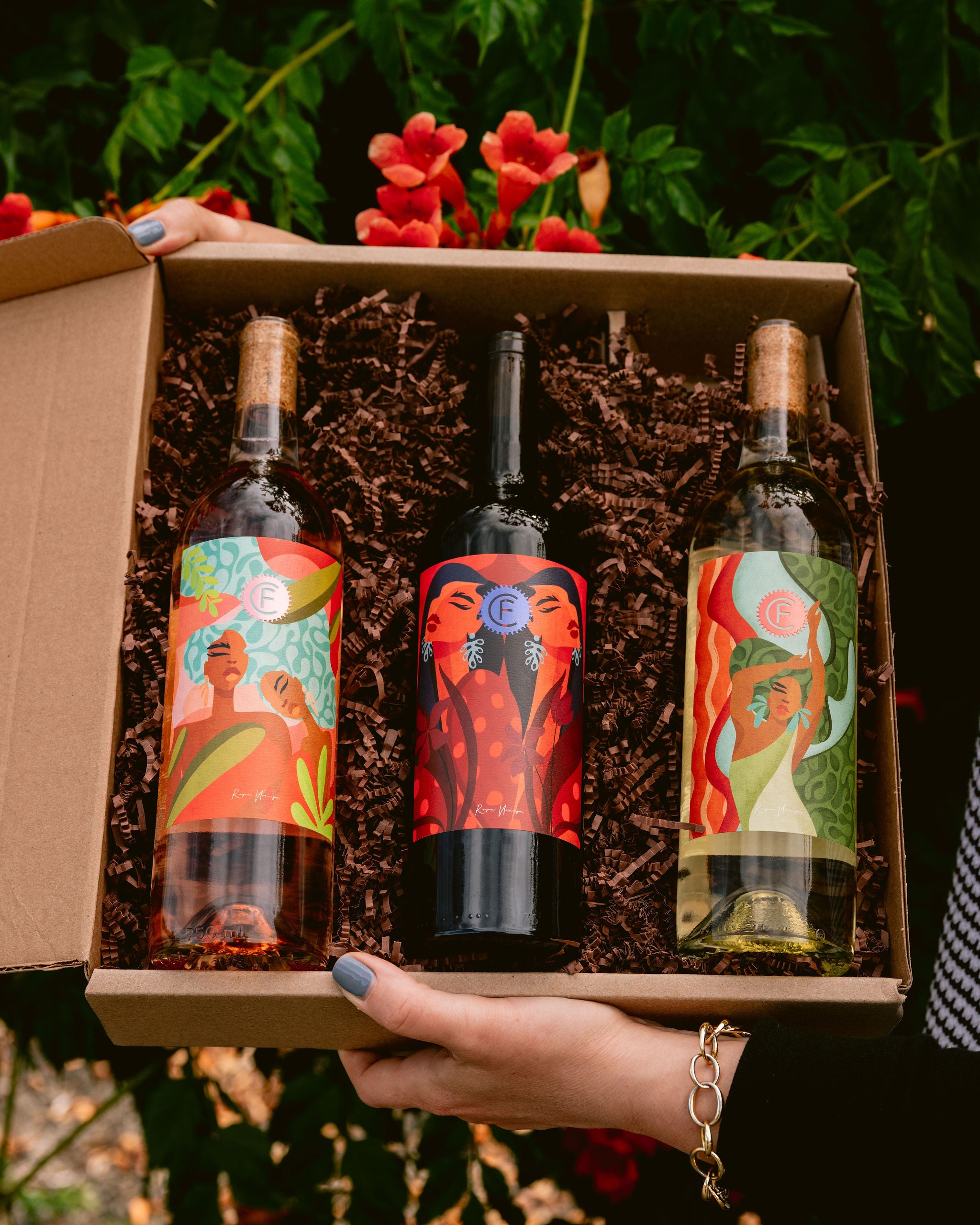 Reyna Noriega Wine Trio