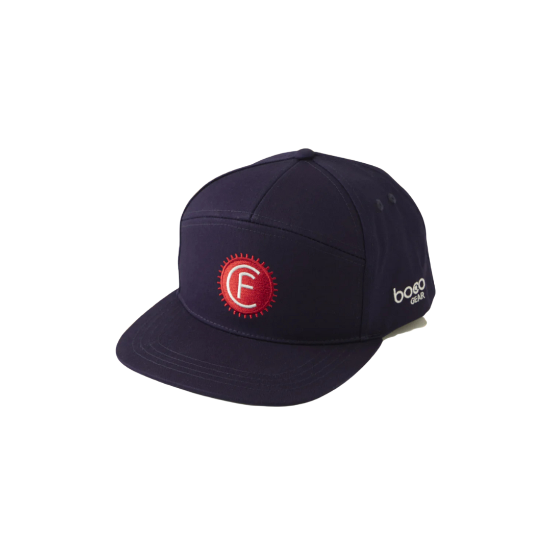 Navy & Red Cog Baseball Hat