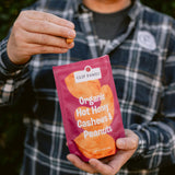 Organic Hot Honey Cashews & Peanuts