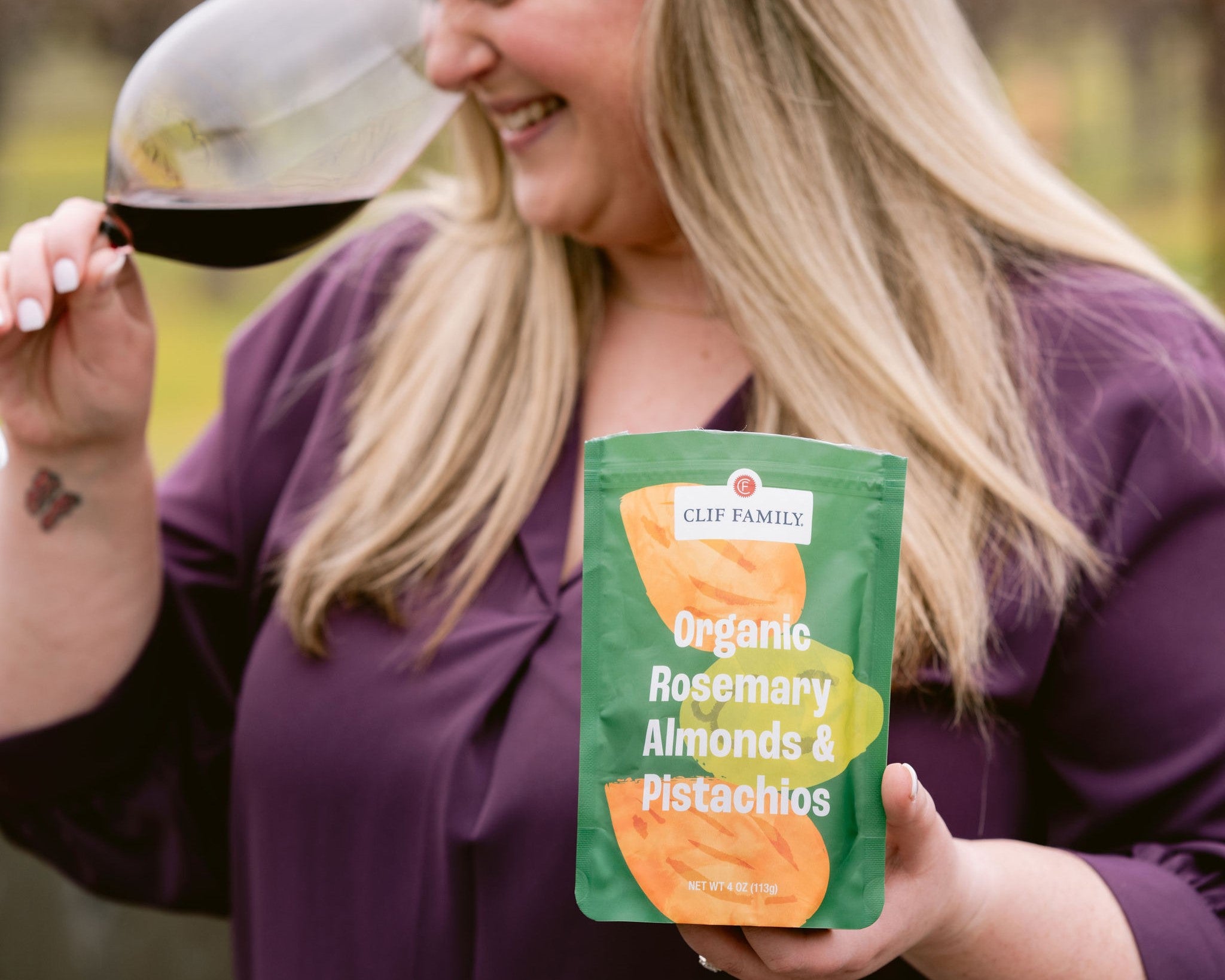 Organic Rosemary Almonds & Pistachios