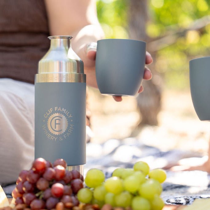 Clif Family x High Camp Parkside Flask - Clif Family Winery