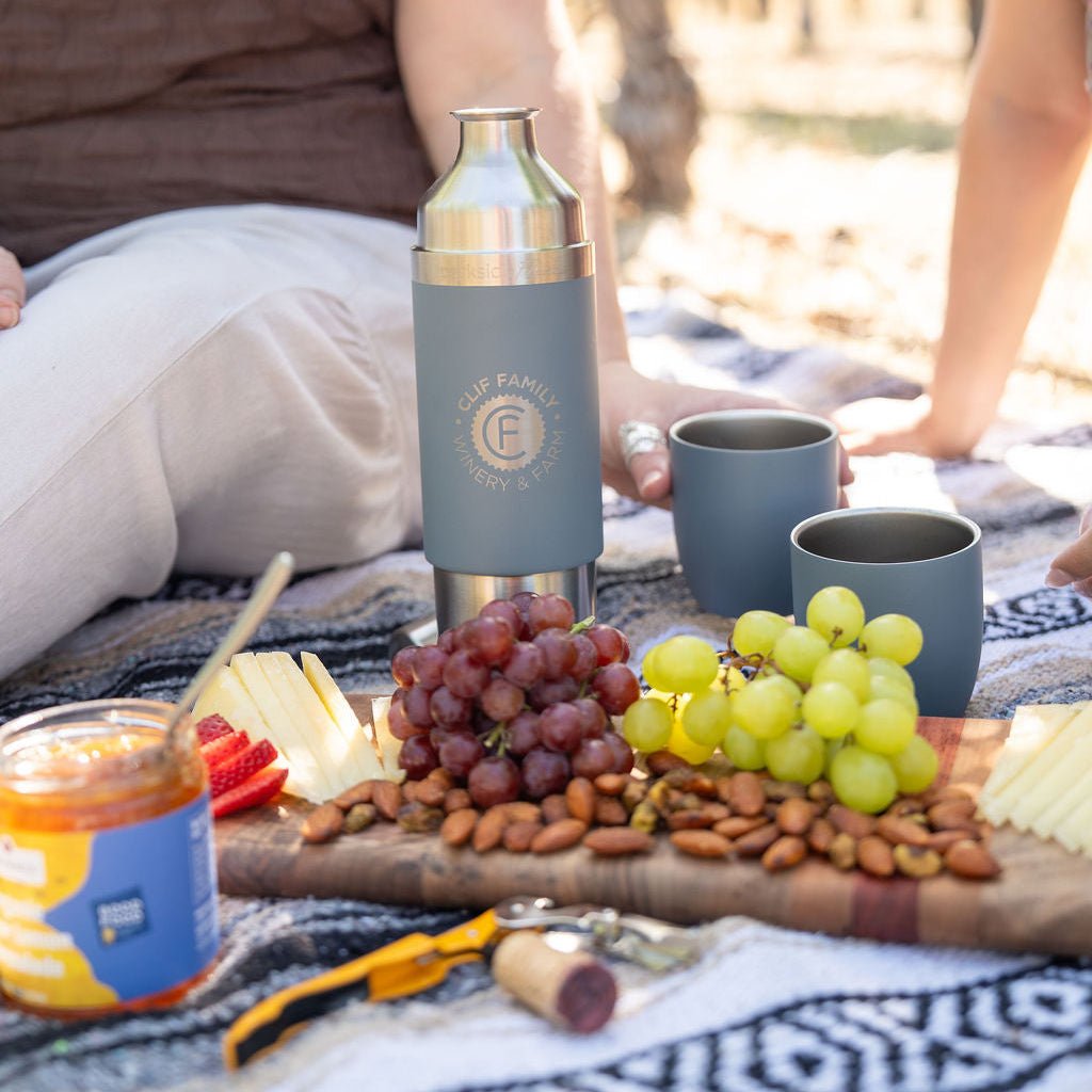 Clif Family x High Camp Parkside Flask - Clif Family Winery