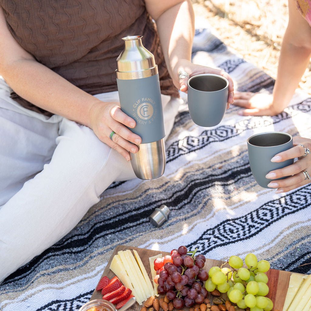 Clif Family x High Camp Parkside Flask - Clif Family Winery