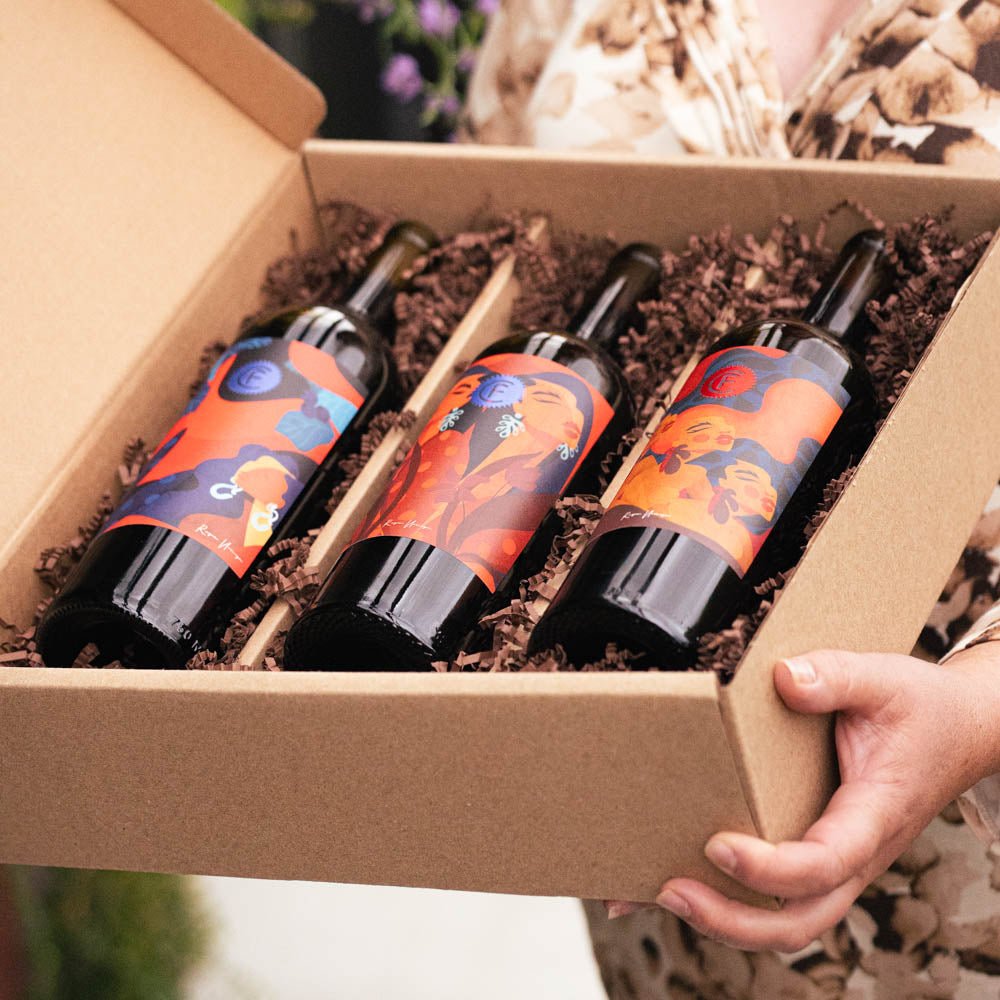 Clif Family x Reyna Noriega Red Wine Vertical - Clif Family Winery