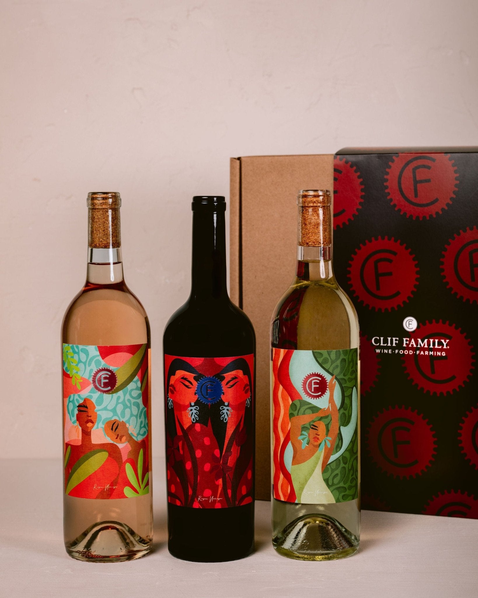 Clif Family x Reyna Noriega Wine Trio - Clif Family Winery