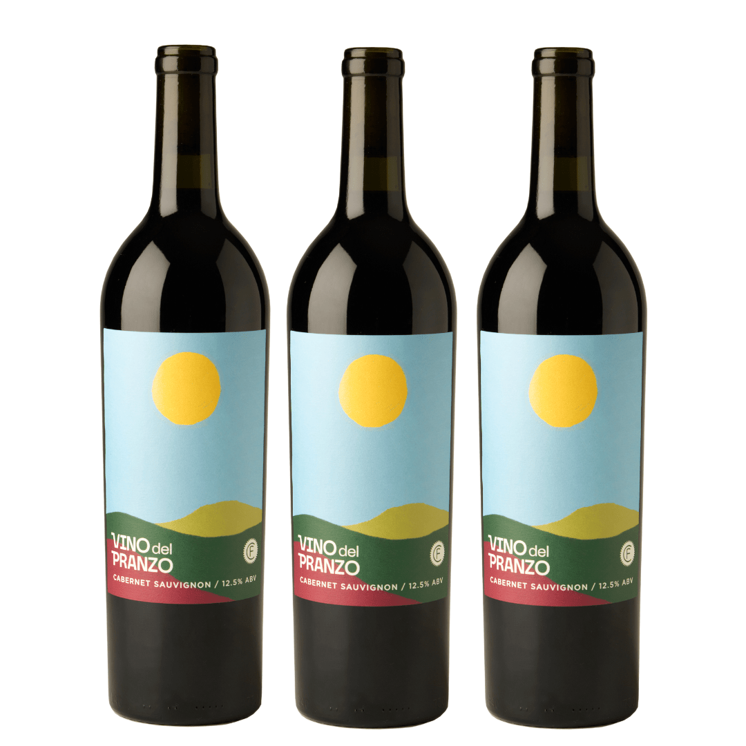 Member Special - 2022 Vino Del Pranzo Cabernet Sauvignon 3-pack - Clif Family Winery