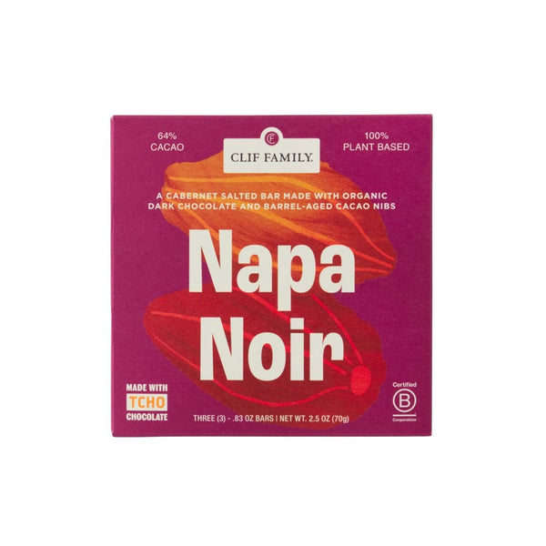 Clif Family Napa Noir Organic Dark Chocolate Bar – Clif Family Winery