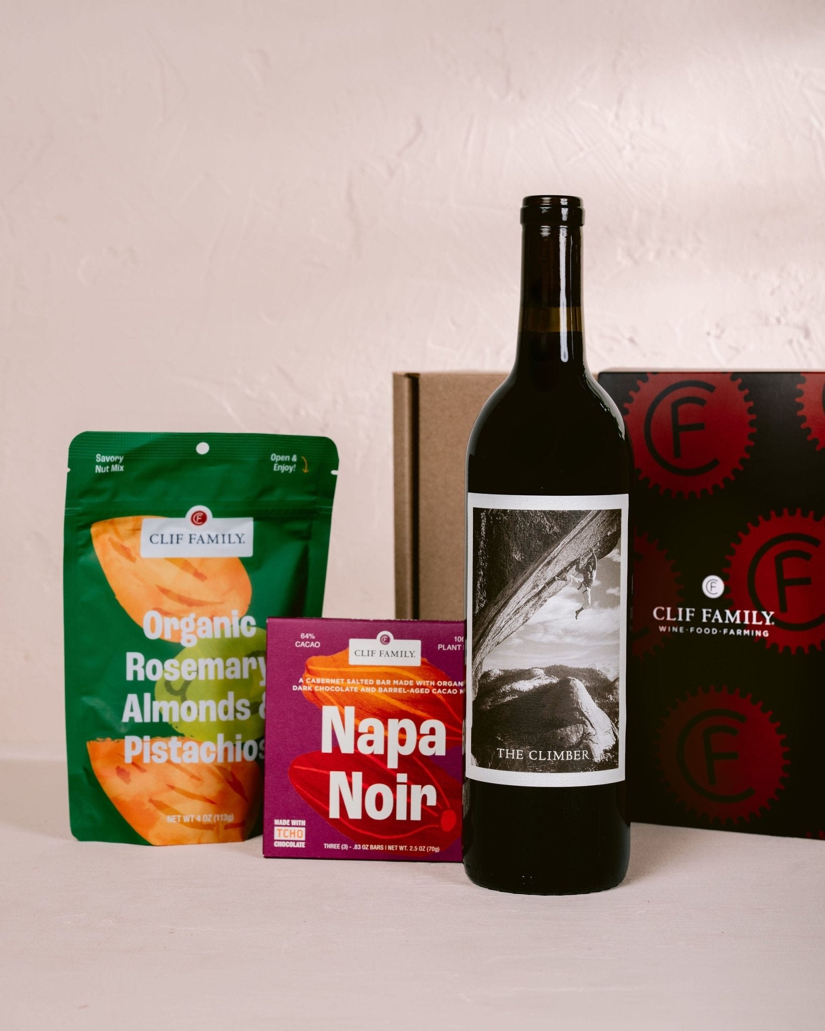Napa Valley Welcome Gift Set, Red Wine - Clif Family Winery