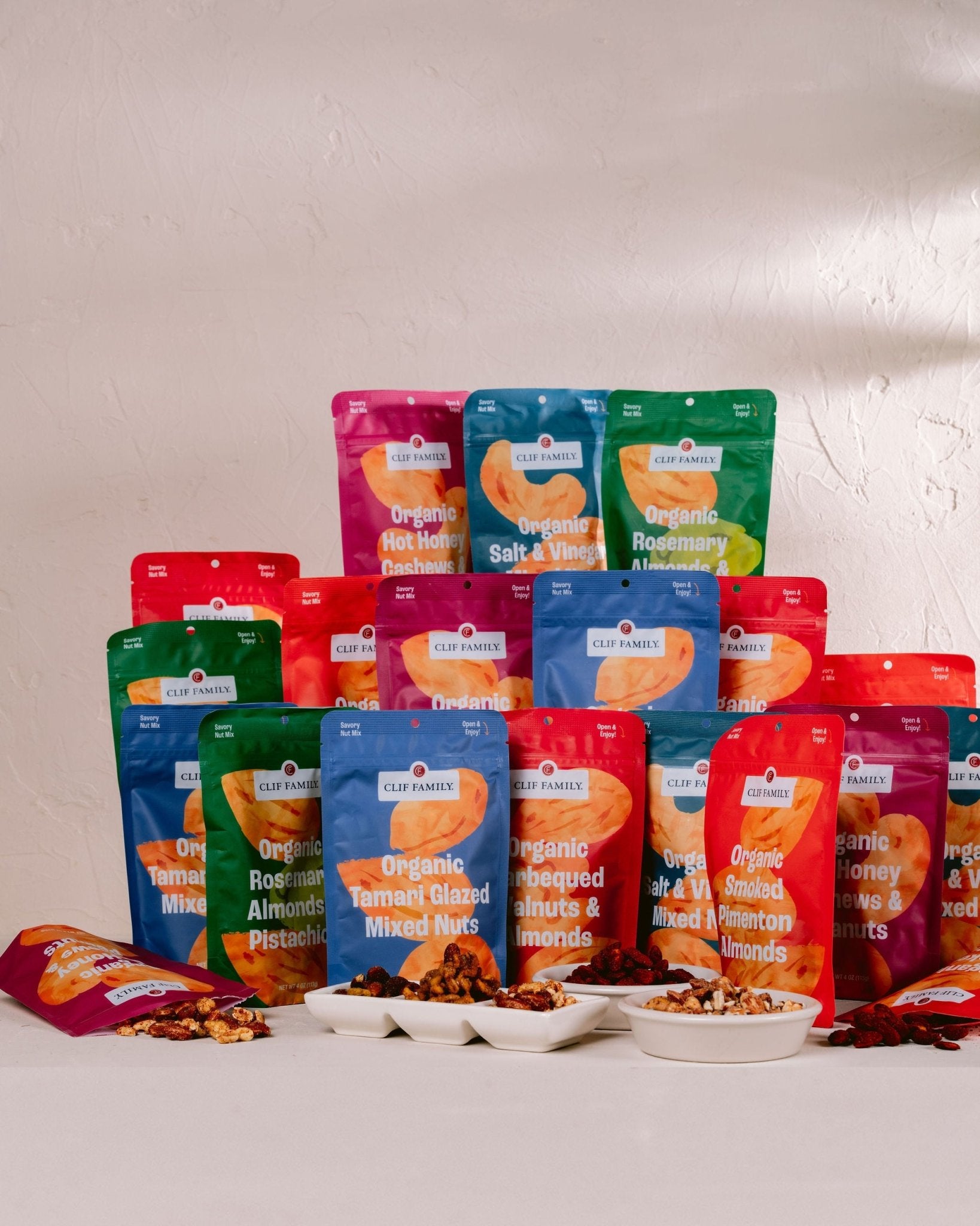 Nosh Necessities, 24 pack, Mixed Nuts - Clif Family Winery
