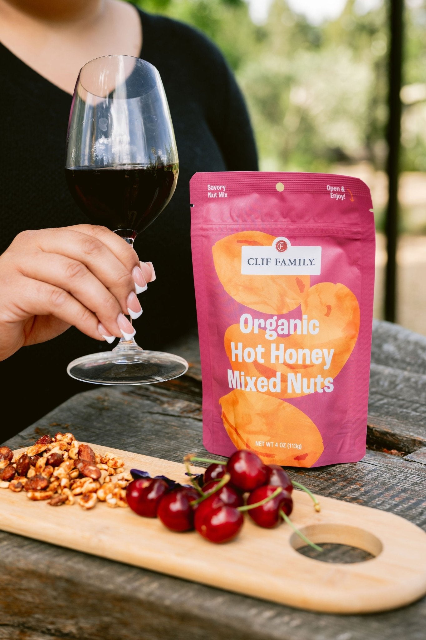 Organic Hot Honey Mixed Nuts - Clif Family Winery