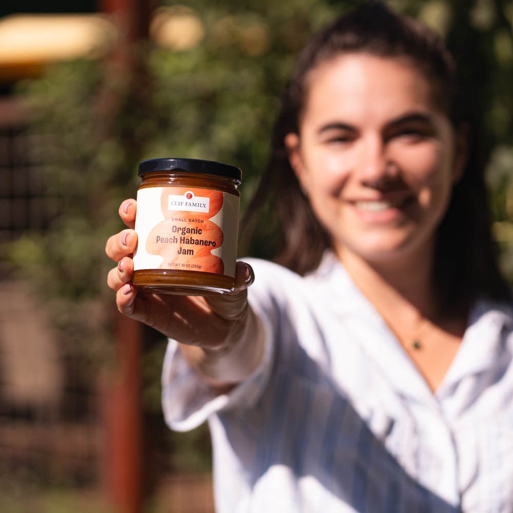 Organic Peach Habanero Jam - Clif Family Winery