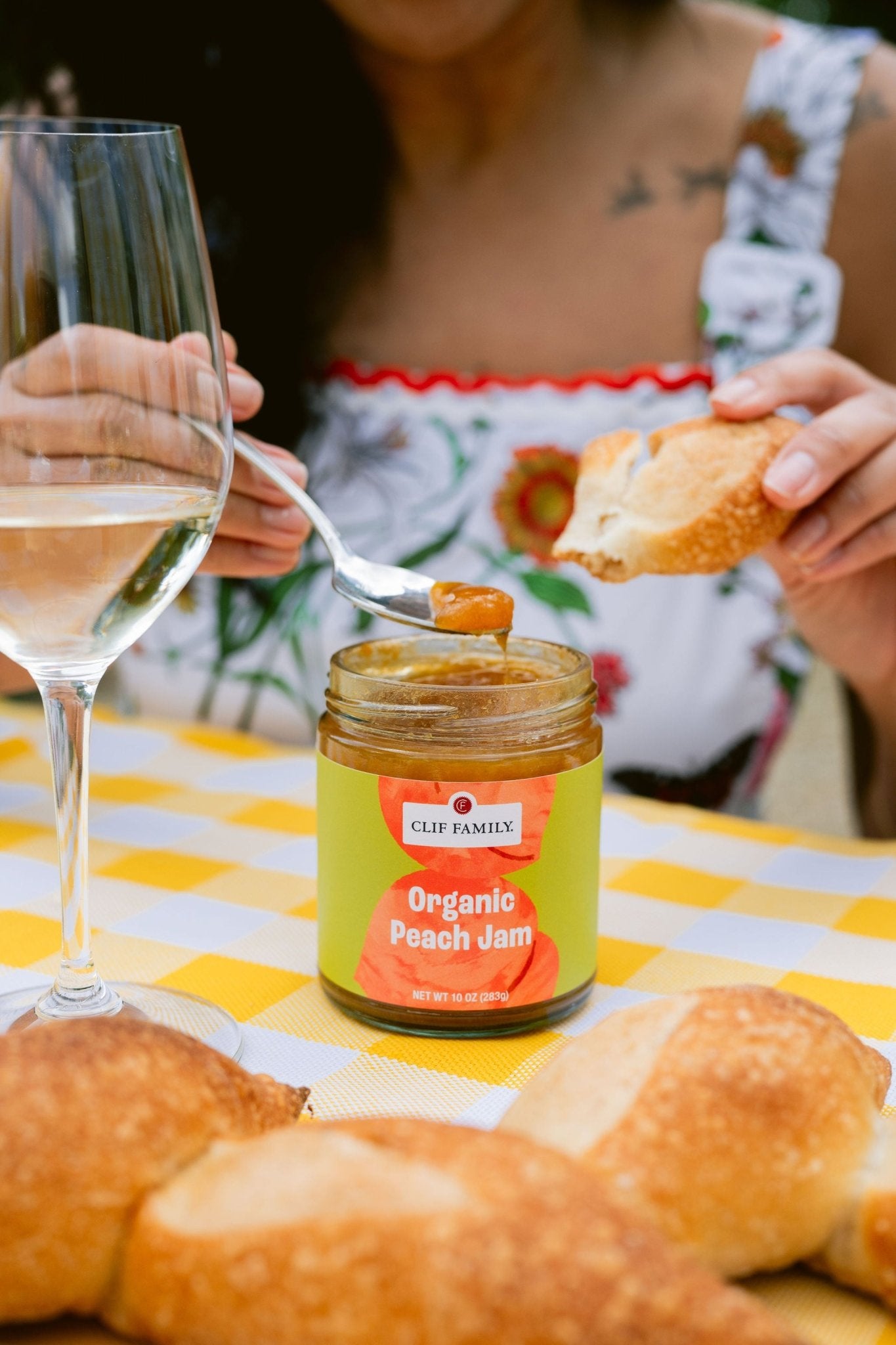 Organic Peach Jam - Clif Family Winery