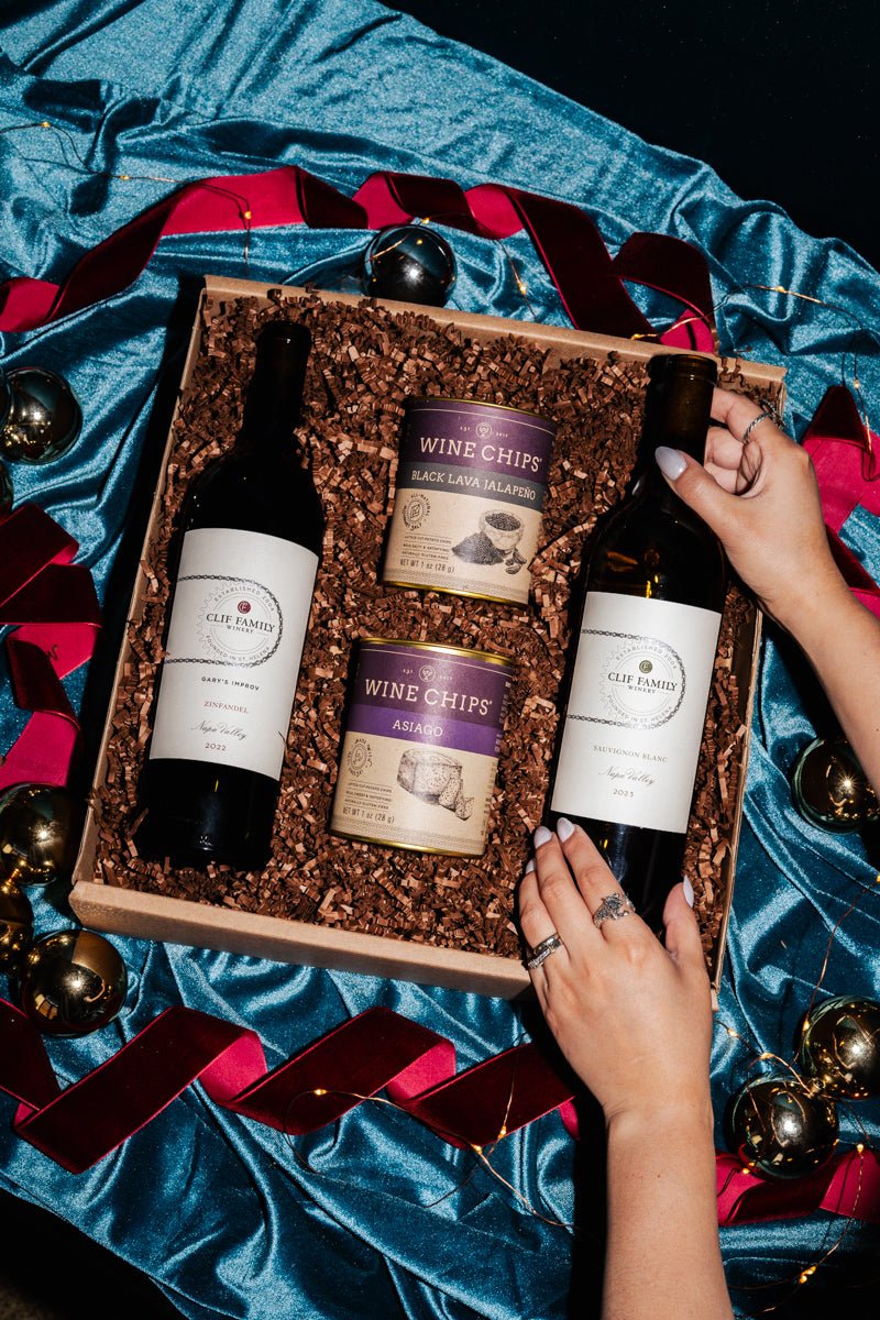 Red, White and Snacks Gift Set - Clif Family Winery