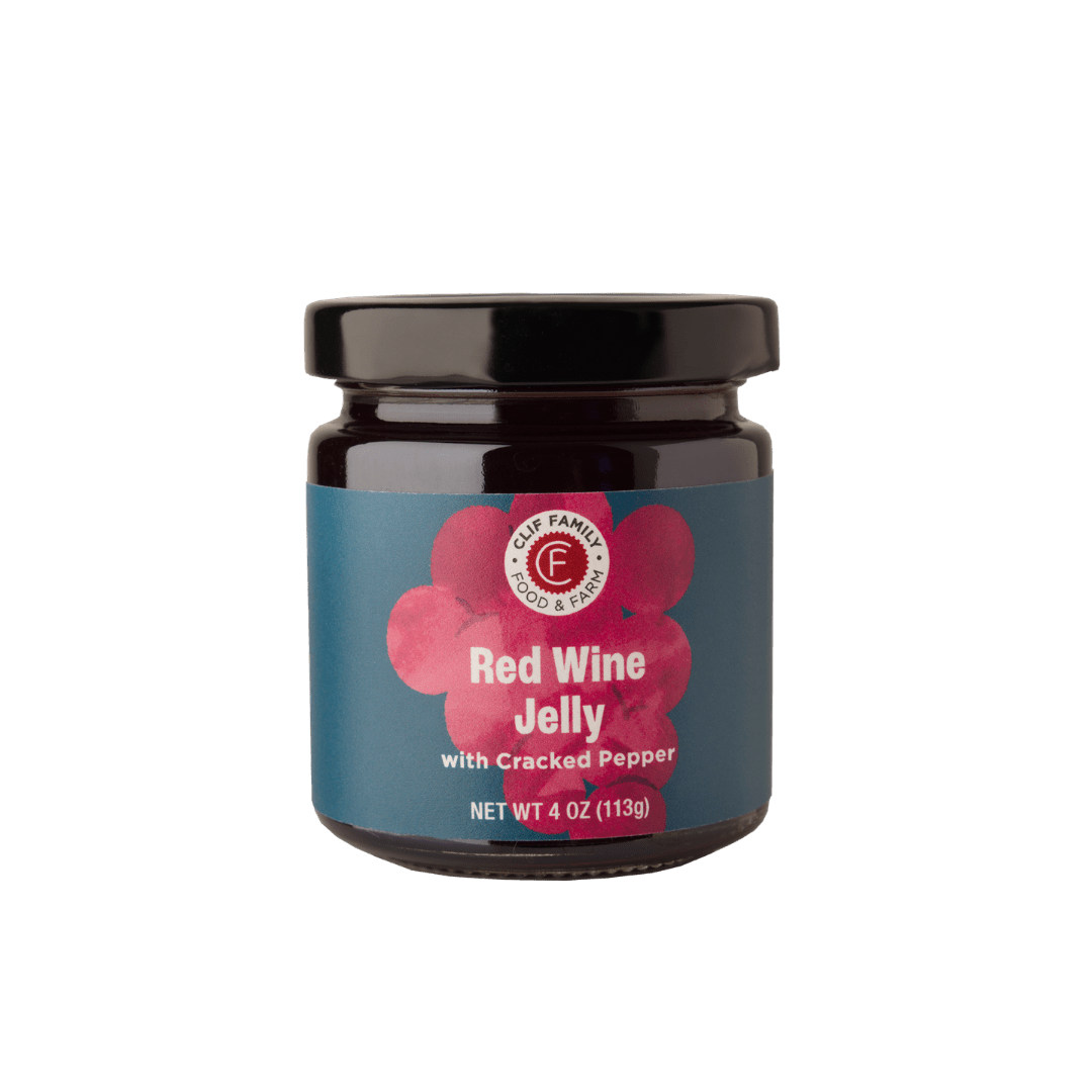Red Wine Jelly With Cracked Pepper - Clif Family Winery