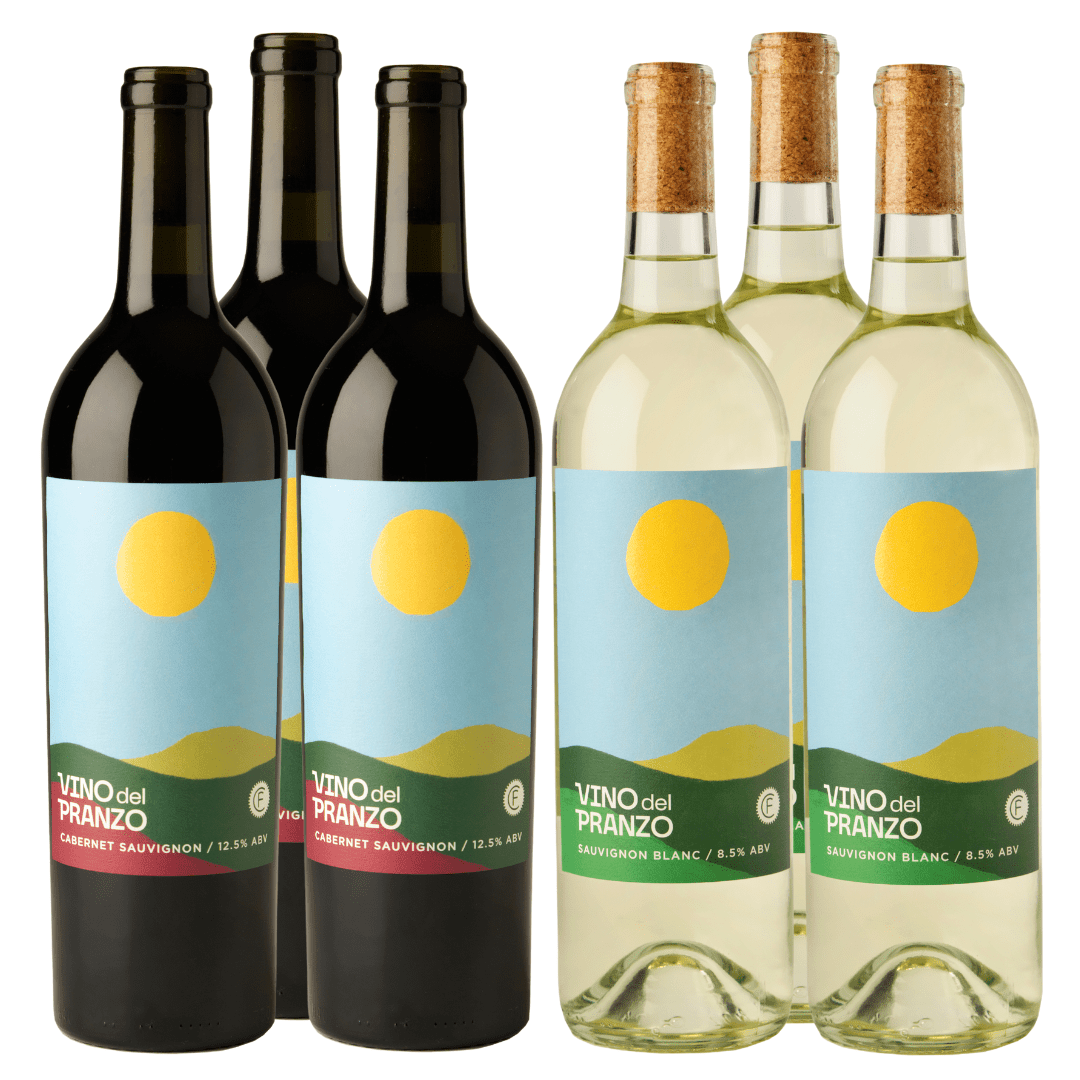 Vino Del Pranzo Mixed 6-Pack - Clif Family Winery